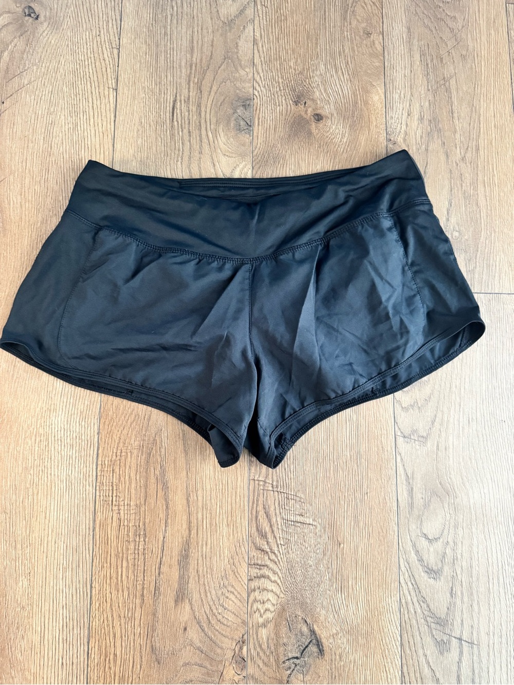 Nike Black Athletic Shorts with Wide Waistband
